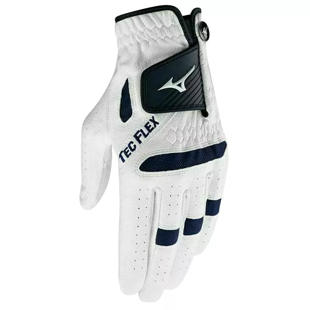 (2 Pack) MIZUNO Women's TecFlex Soft touch Breathable Synthetic Golf Glove