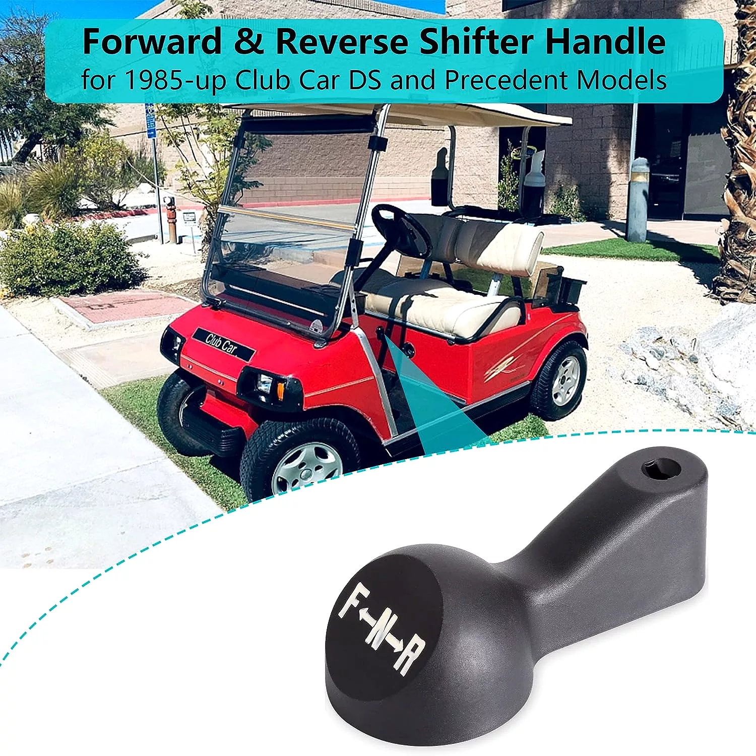 48V Golf Cart Forward and Reverse Switch Handle Replacement for Club Car DS with Precedent  - 10L0L