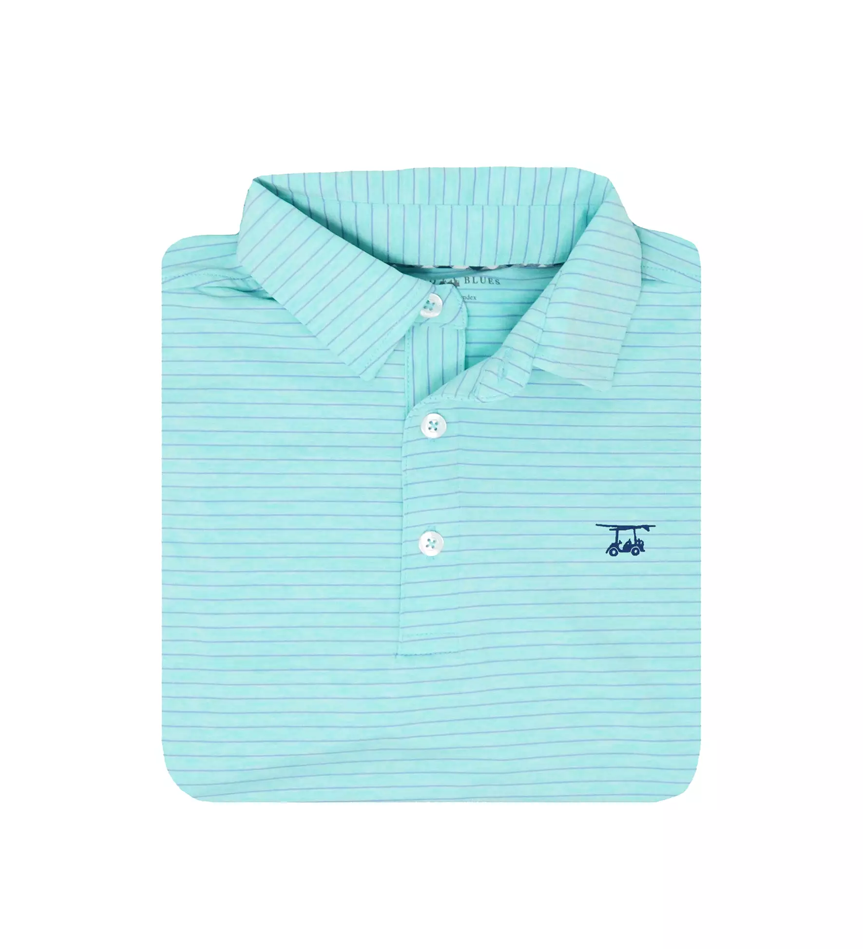 Albatross Youth Polo - Heather Aruba w/ Lavender Stripes