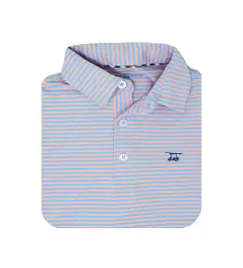 Albatross Youth Polo - Peach/Bell