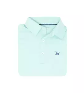 Albatross Youth Polo - Solid Seaglass