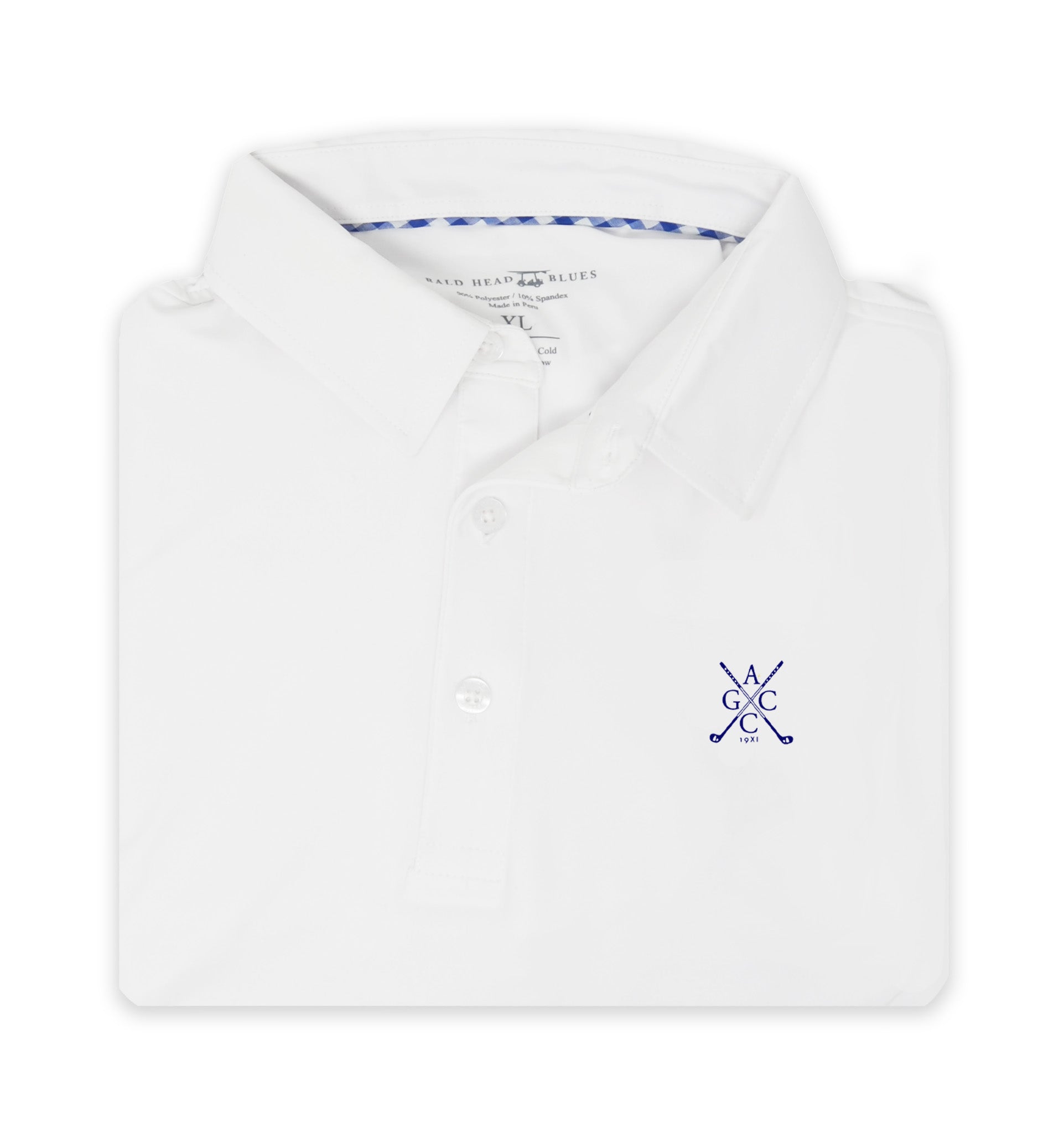 Ames CC - Albatross Polo- White