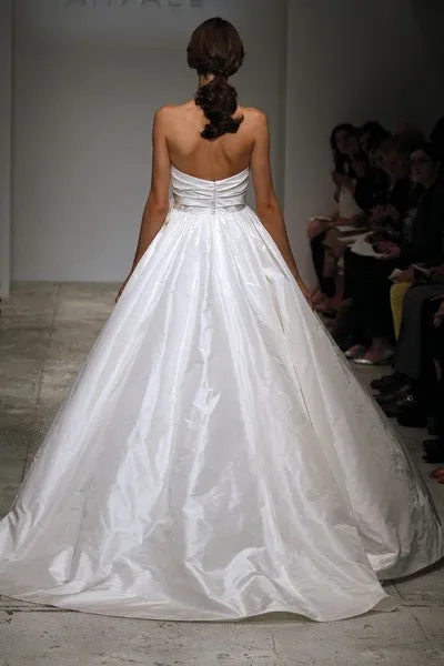 Amsale Melina Sweetheart Ball Gown Wedding Dress