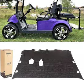 Anti-Slip Rubber Golf Cart Floor Mats for EZGO RXV & 2 Five Models - 10L0L