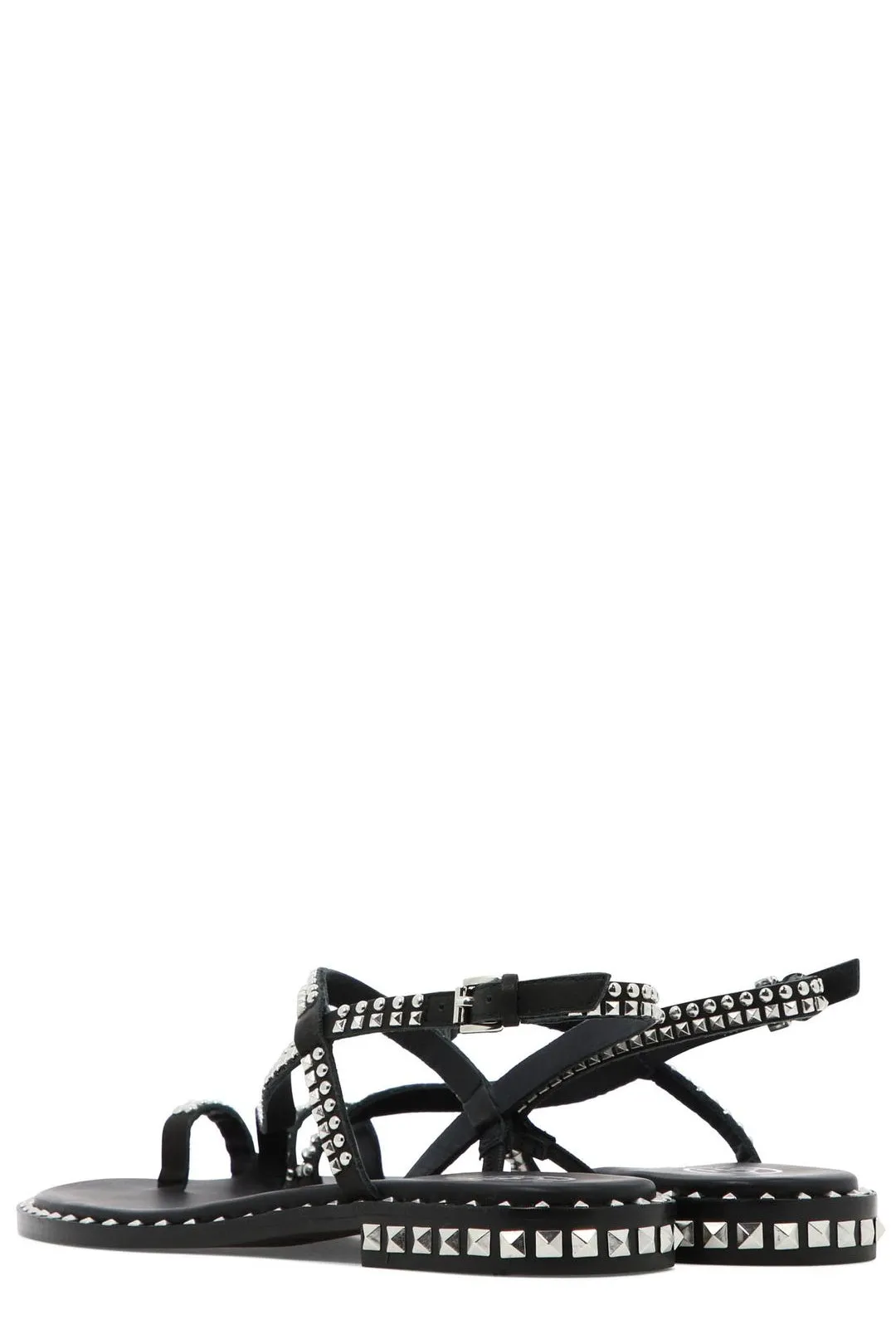 Ash Pearl Buckle Fastened Sandals