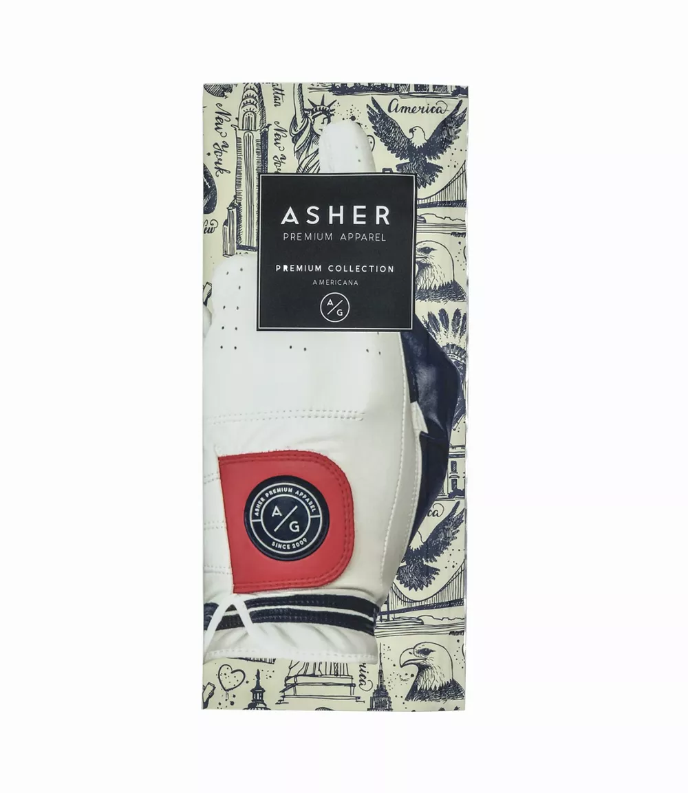 Asher Golf Glove - Americana