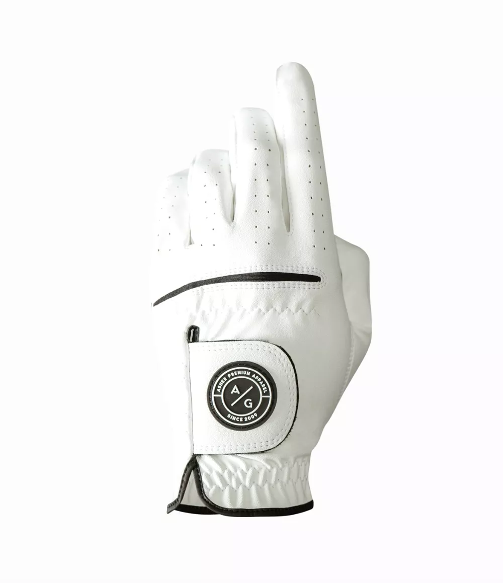 Asher Golf Glove Ghost Chuck 2.0 - White