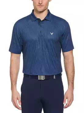 Big & Tall Gingham Print Golf Polo