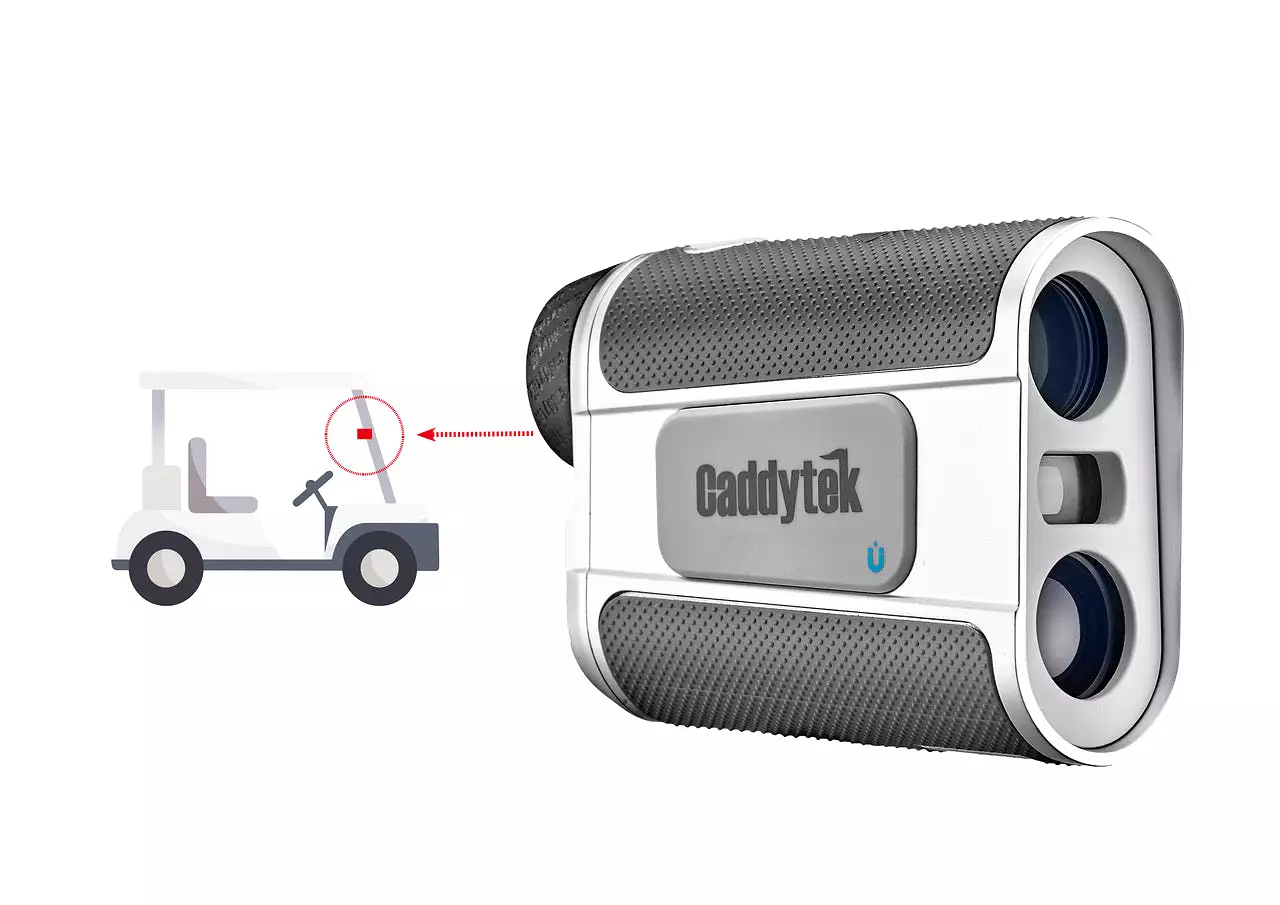 Caddytek Golf Laser Rangefinder with Slope and Pin Validation Functions V3