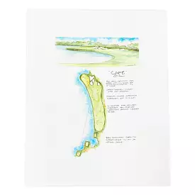 Cape Golf Course Print by Thad Layton