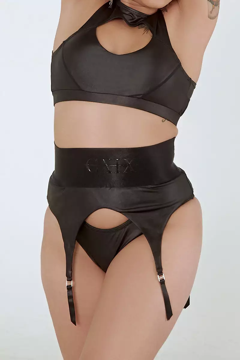 CXIX Snatched Garter Bottoms - Black