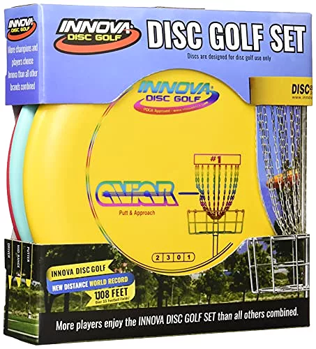 Disc Golf Set – Driver, Mid-Range & Putter - Christmas Golf Gifts