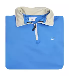 Dogwood Quarter Zip- Solid Regatta