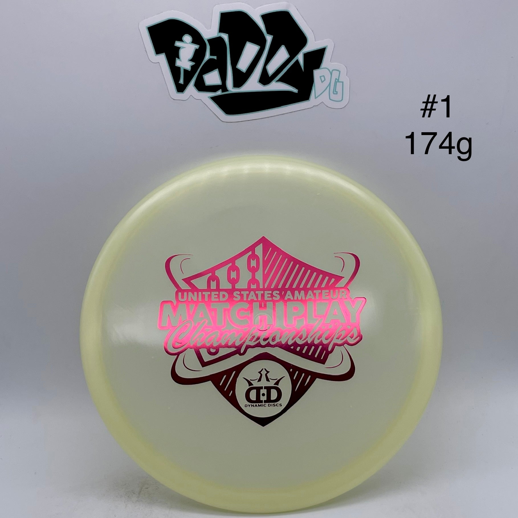 Dynamic Discs Moonshine Culprit 2022 Match Play Stamped Overstable Approach Disc