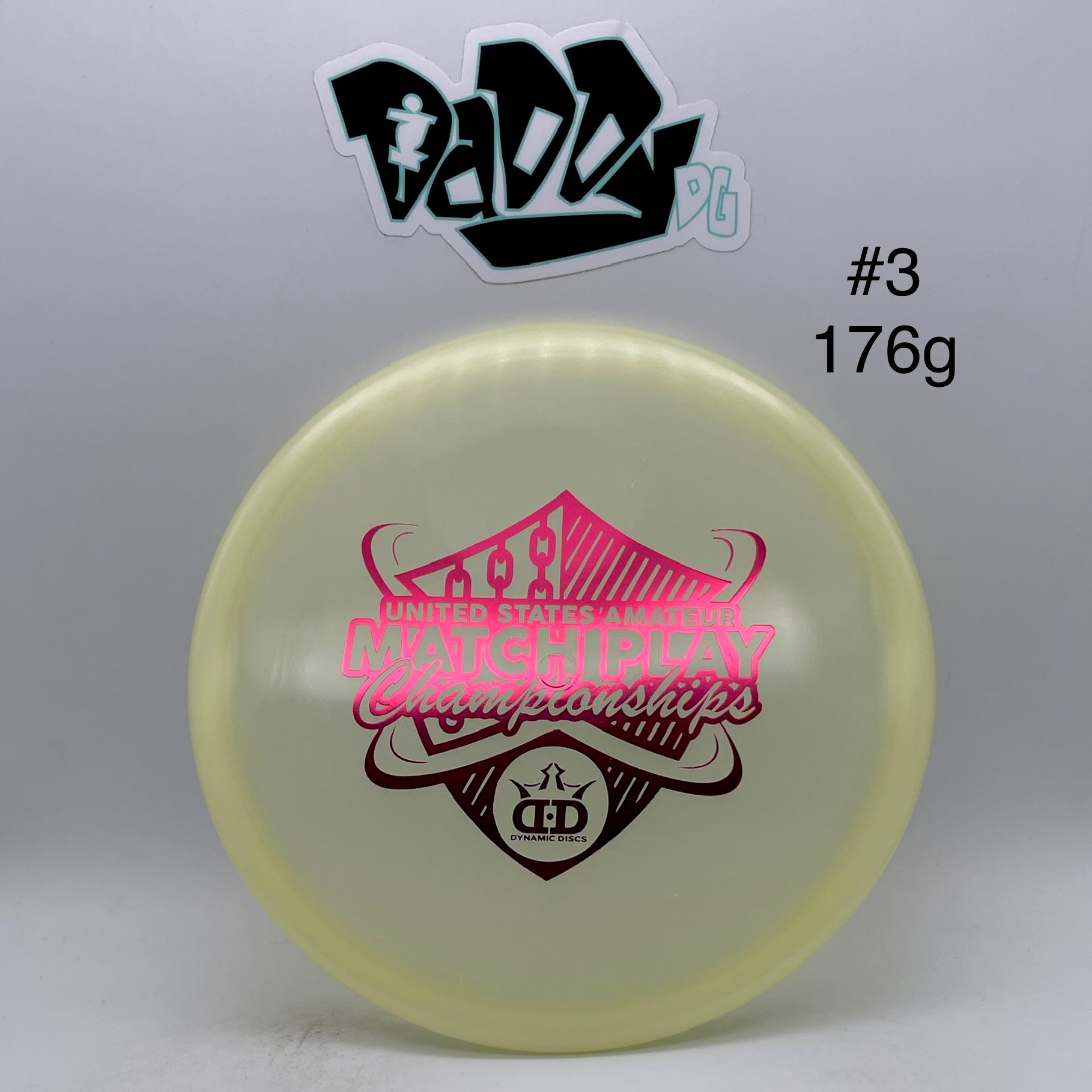 Dynamic Discs Moonshine Culprit 2022 Match Play Stamped Overstable Approach Disc