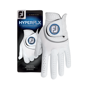 FootJoy HYPERFLX Men's Golf Glove Left Hand White