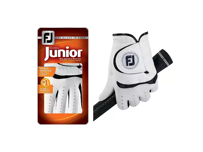 FootJoy JUNIOR Golf Glove Left Hand White