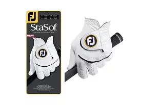 FootJoy StaSof Men's Golf Glove Left Hand White