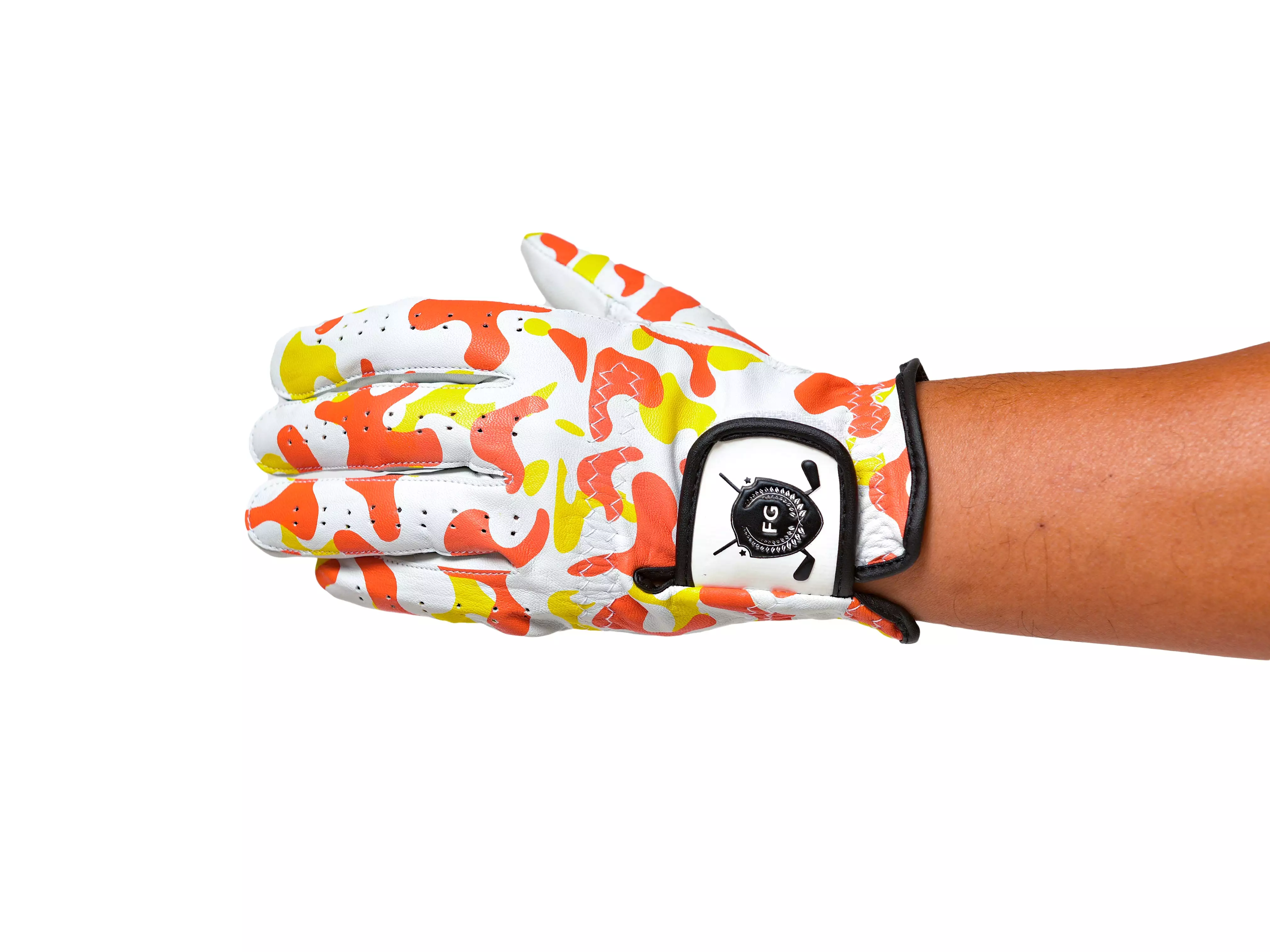 Fresco Golf Glove Orange Camo