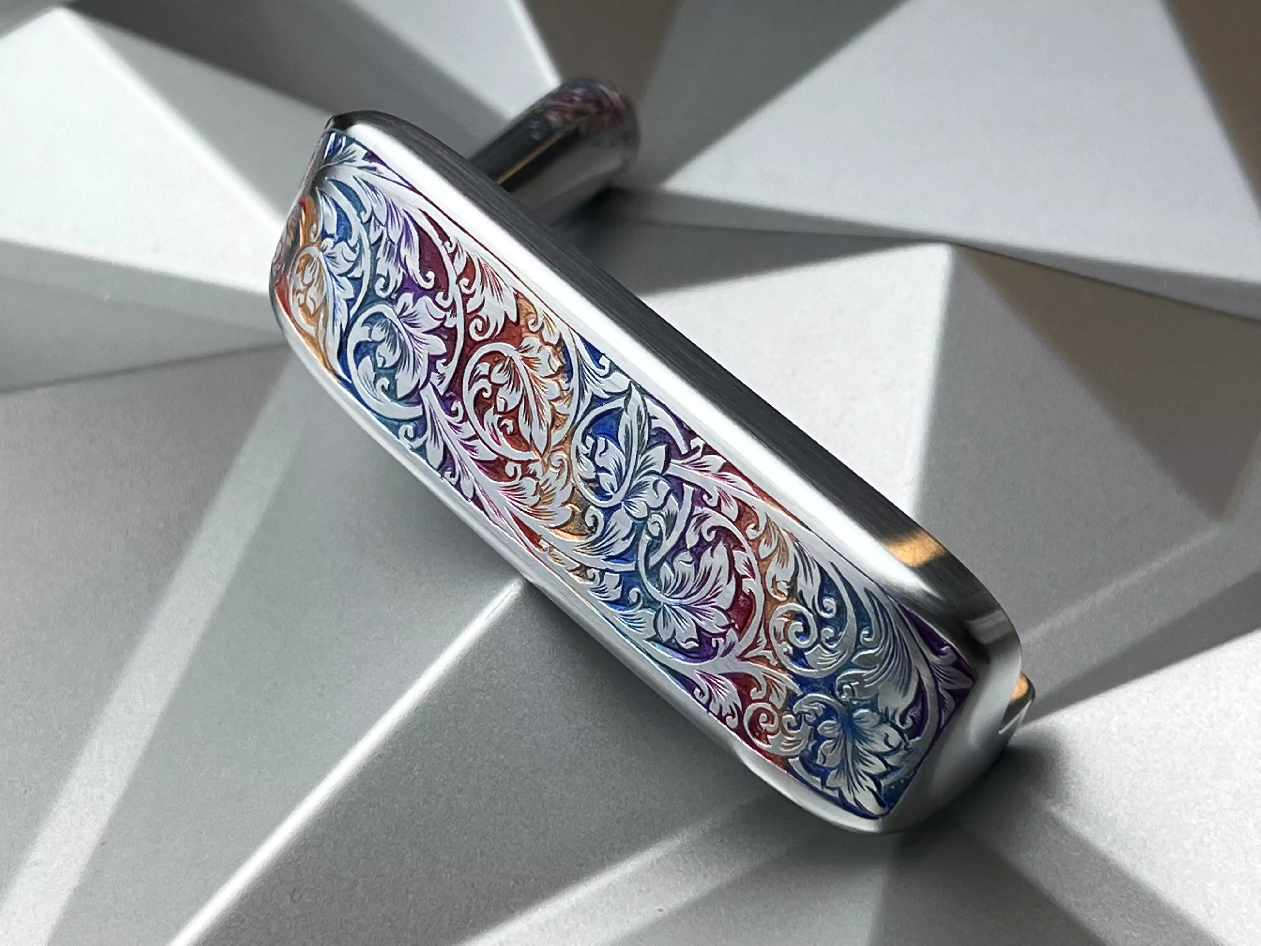 Fujimoto Golf Chromatic Putter Hand Engraved Iura & Handmade by Ryouhei Fujimoto in