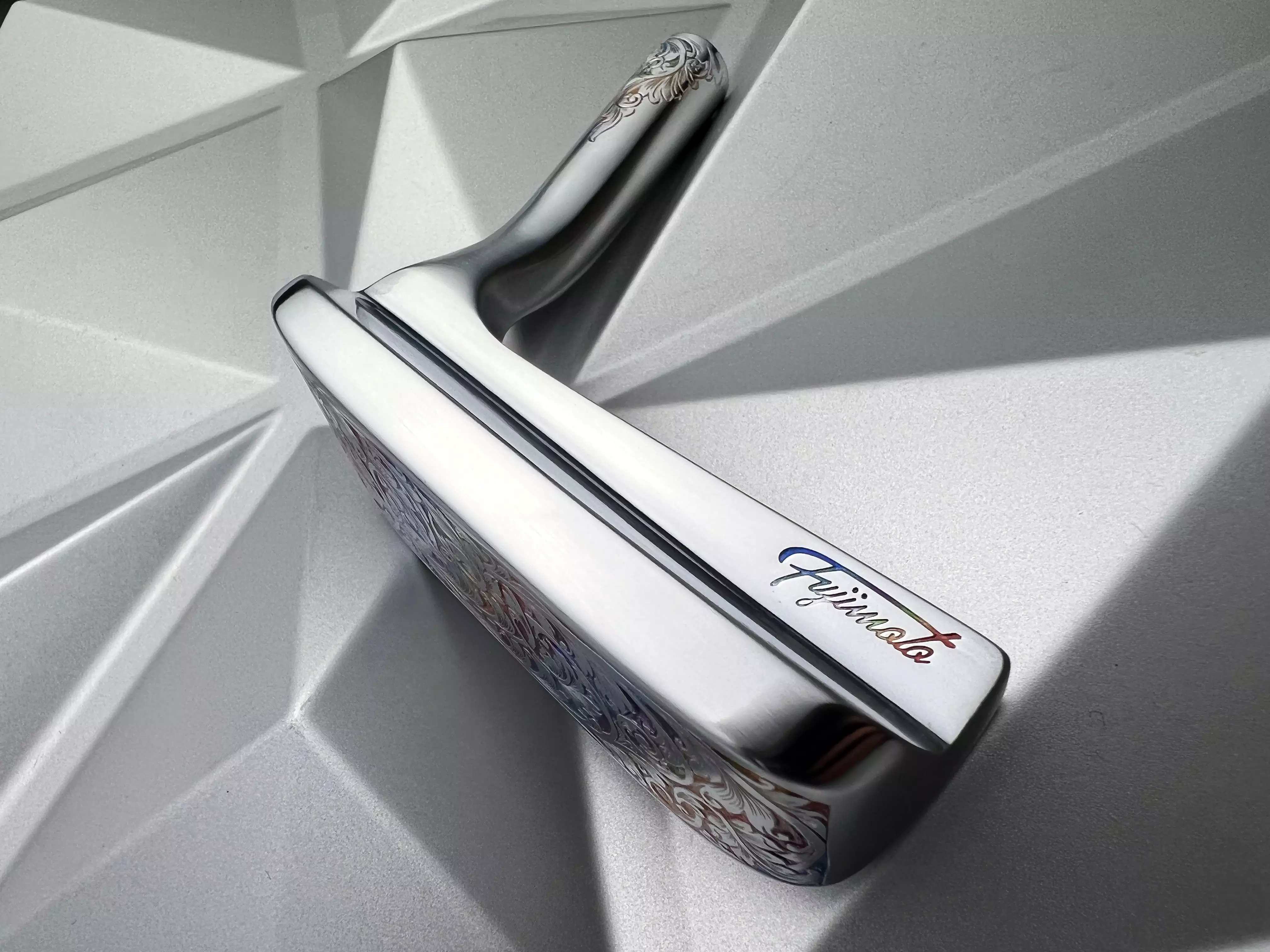 Fujimoto Golf Chromatic Putter Hand Engraved Iura by Ryouhei Handmade