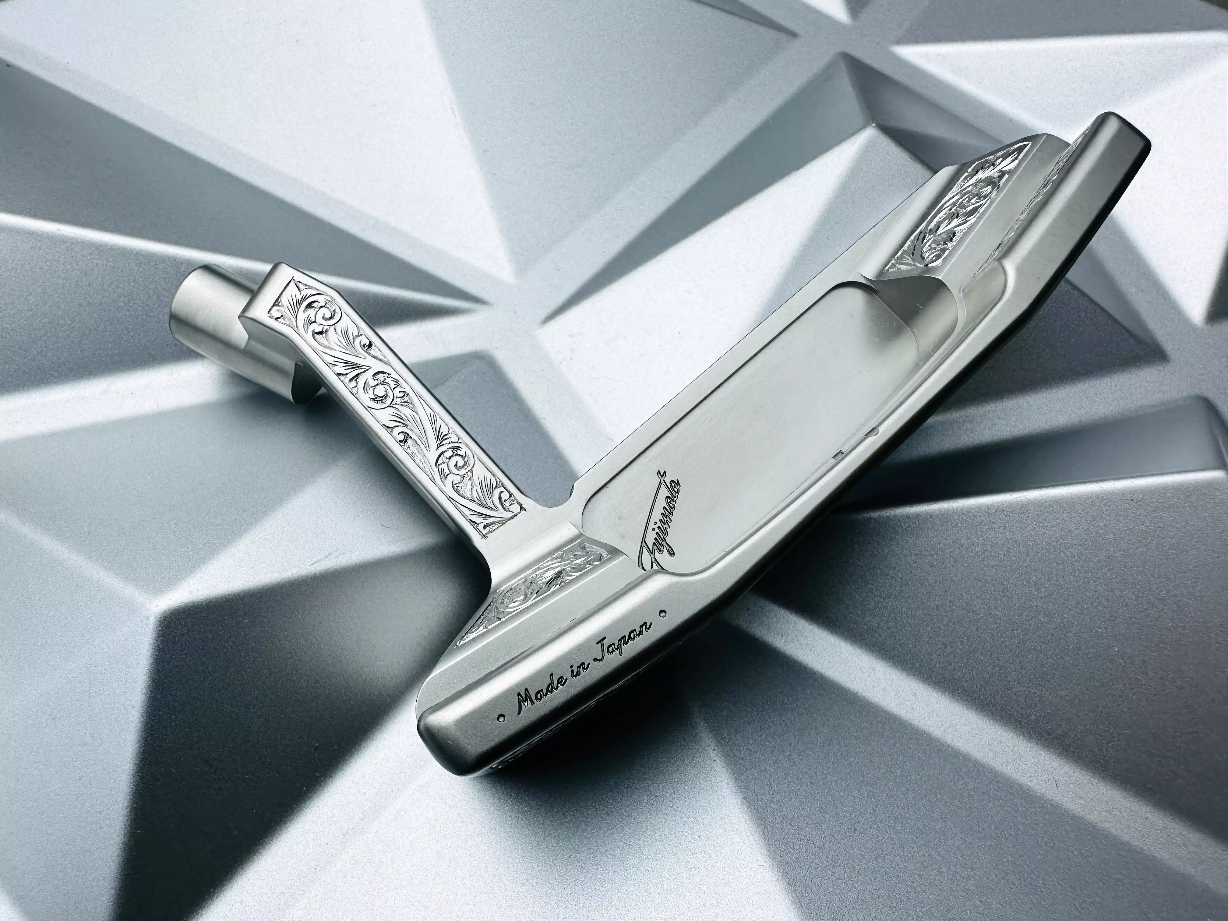 Fujimoto Golf Putter 303 Hand Engraved Iura V2