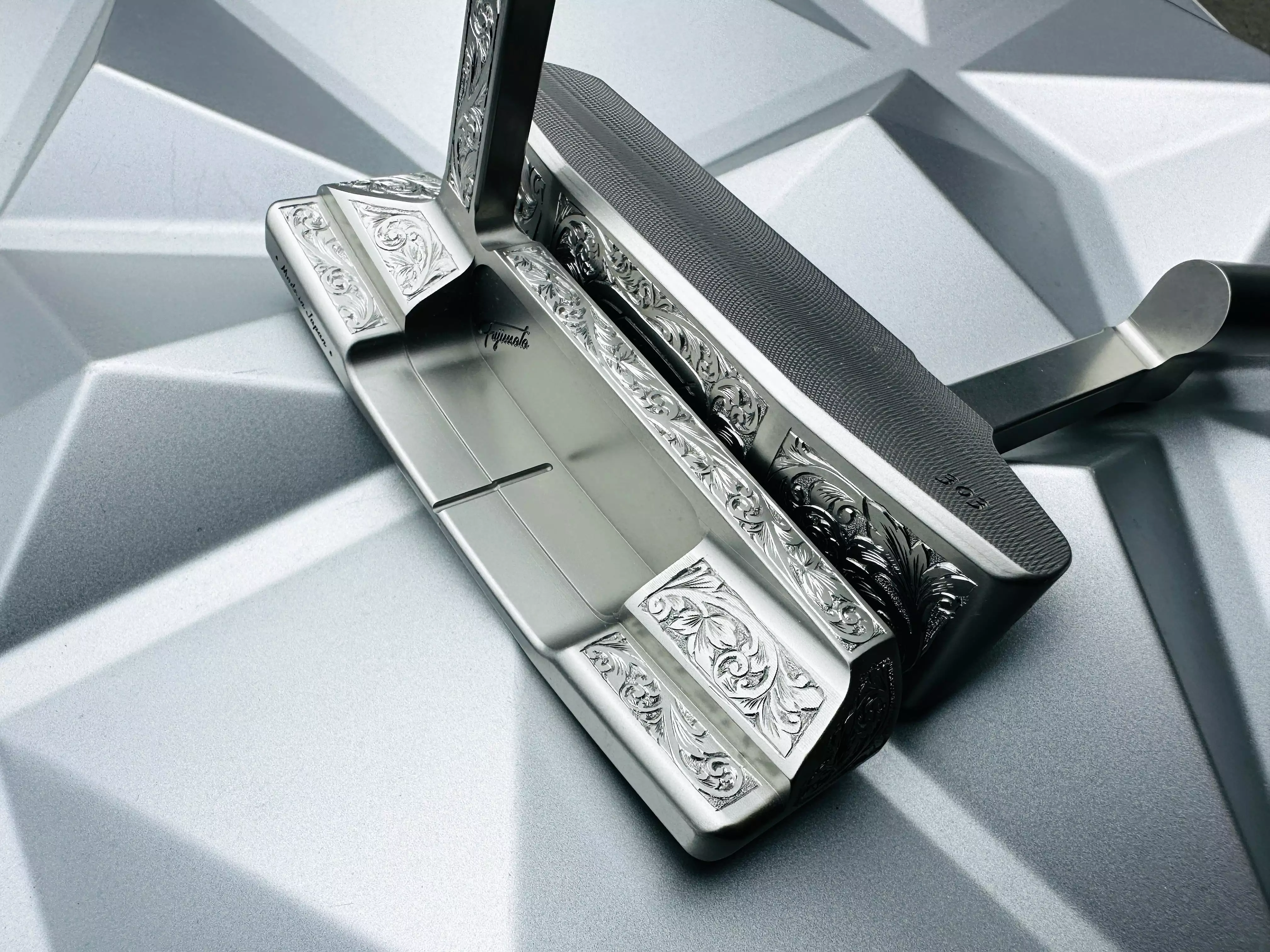 Fujimoto Golf Putter 303 Hand Engraved Iura V2