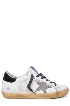 Golden Goose Deluxe Brand Super Star Glitter Detailed Sneakers