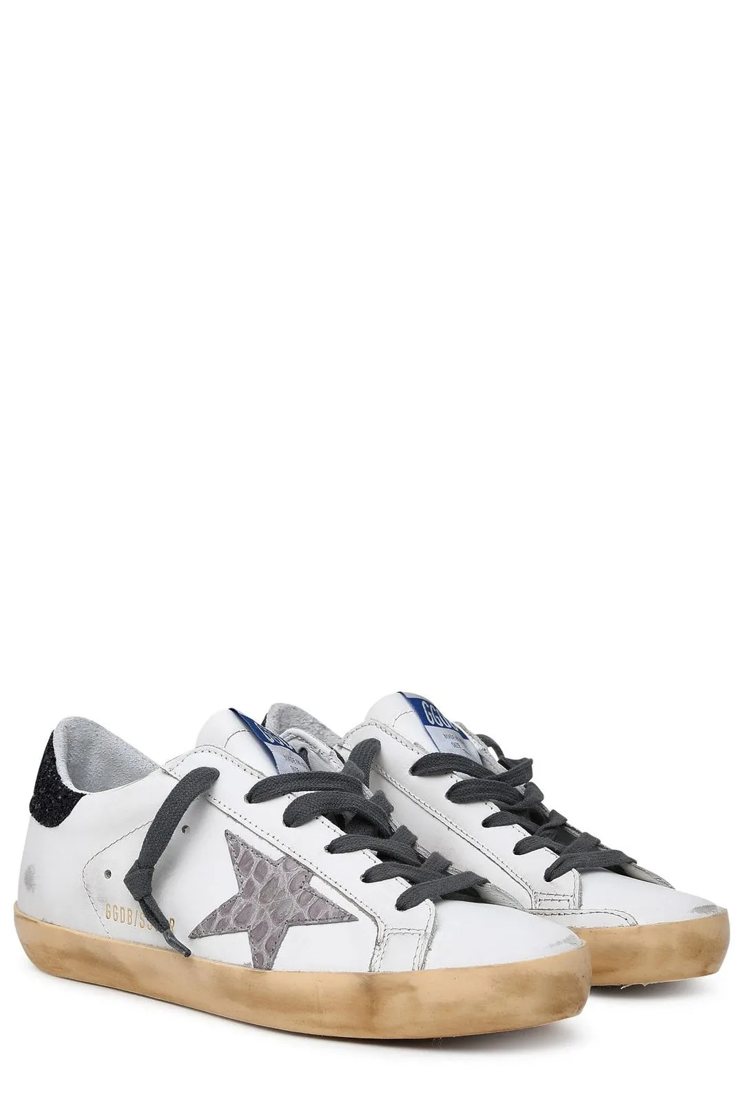 Golden Goose Deluxe Brand Super Star Glitter Detailed Sneakers