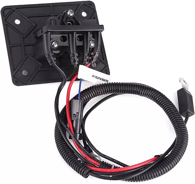 Golf Cart 48 Volt Battery Charger Receptacle for EZGO RXV & TXT 2008-up - 10L0L