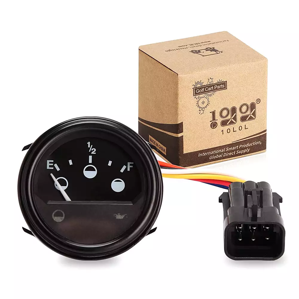 Golf Cart Battery Meter and Fuel Gauge for EZGO RXV Gas and Electric 48 Volt - 10L0L