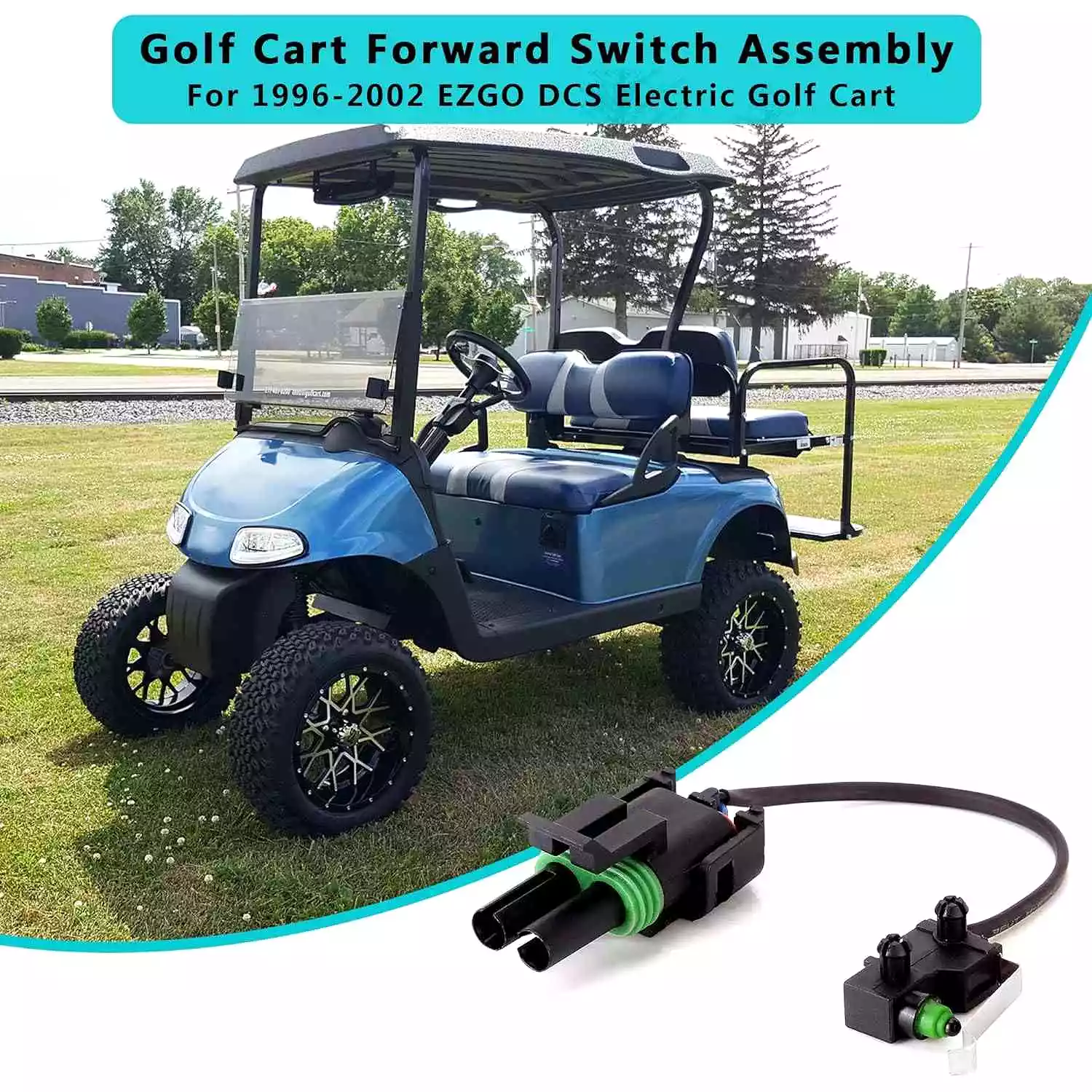 Golf Cart Forward Switch Assembly Fits for EZGO DCS Electric Vehicles 1996-2002|10L0L