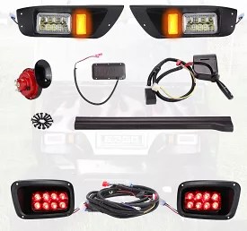 Golf Cart Headlight Deluxe Kit for EZGO TXT Light Kit 1996-2013 - 10L0L