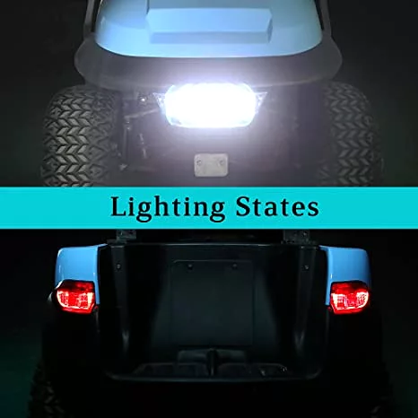 Golf Cart Light Kit Headlight & Taillight with Turn Signal for Club Car Precedent - 10L0L