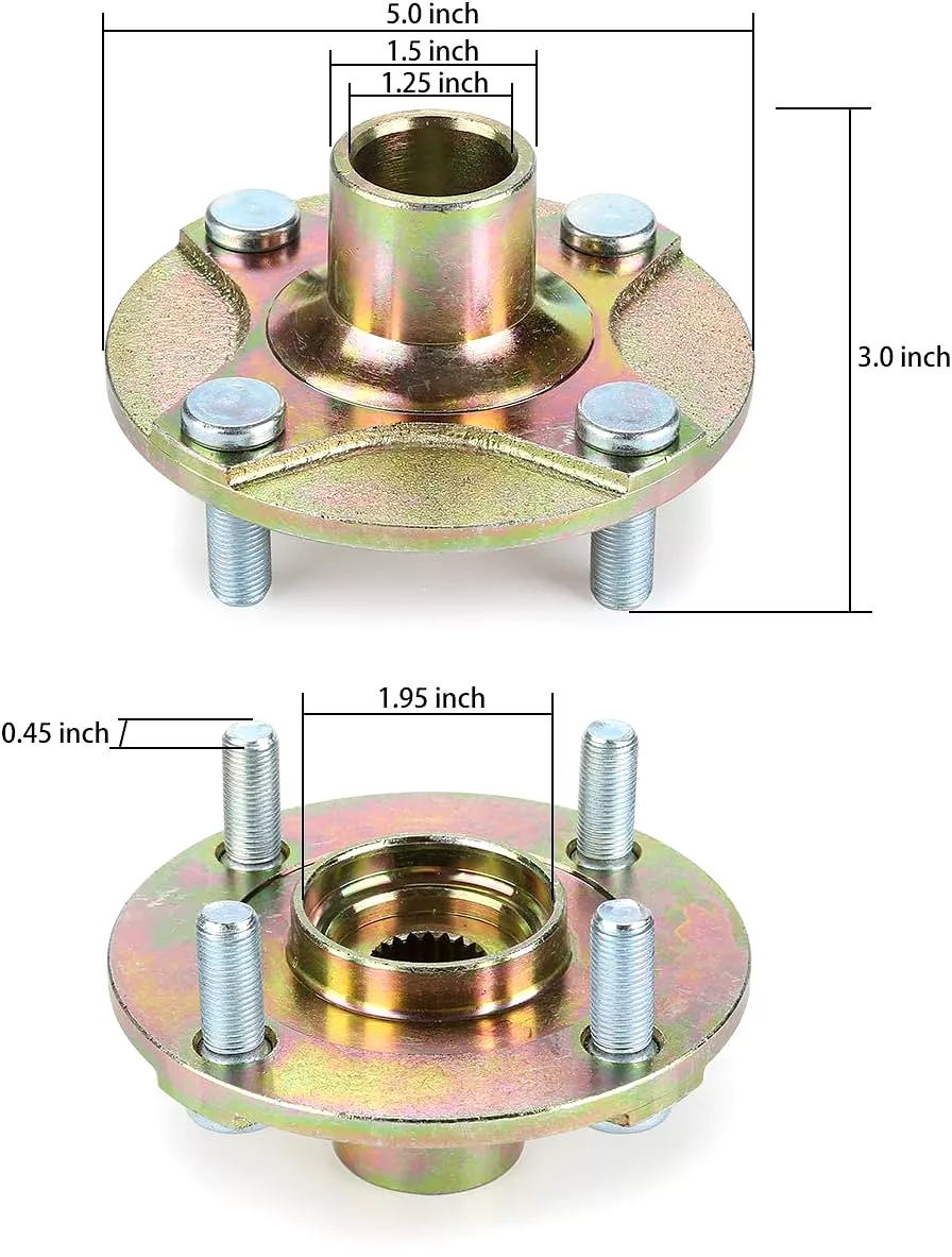 Golf Cart rear wheel hub for Yamaha G29 Electric|10L0L