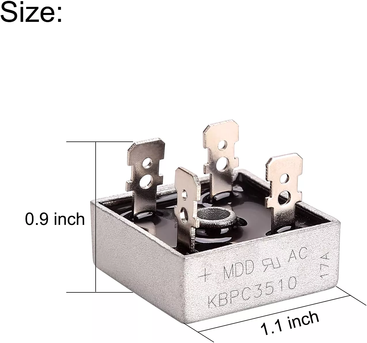 Golf Cart Rectifier for Club Car 35A PowerDrive 2 Charger & Mac Chargers - 10L0L