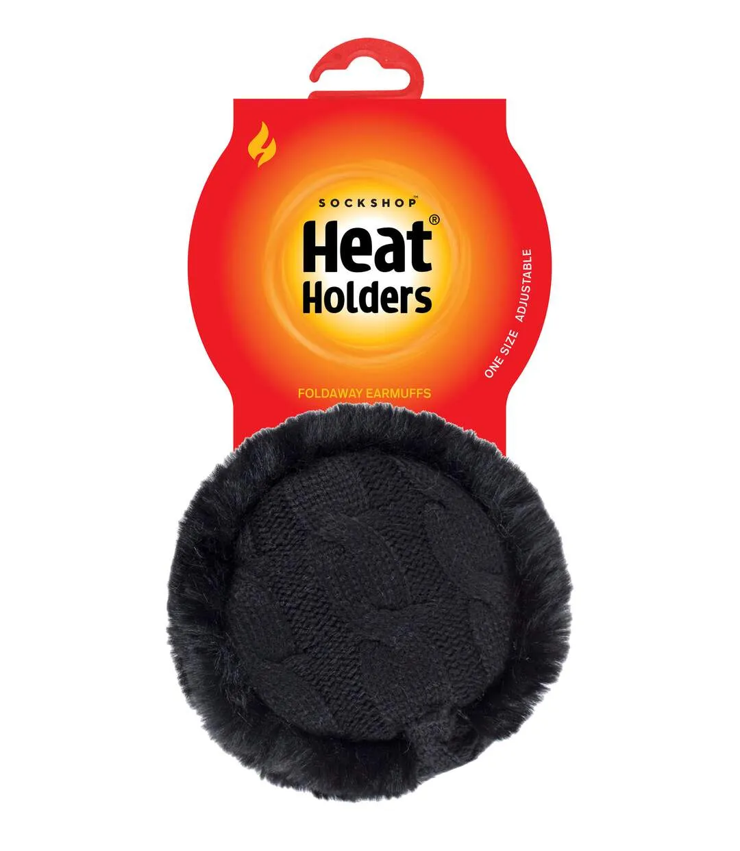 Heat Holders - Ladies Winter Knitted / Faux Fur Cold Weather Ear Muffs