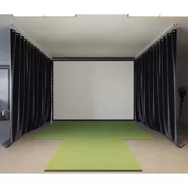 Heavy Duty Golf Simulator Curtains