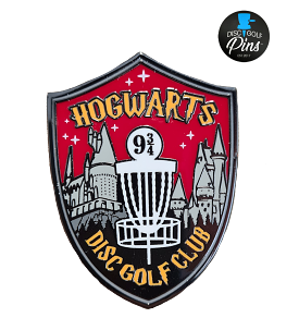 Hogwarts Disc Golf Club Pin