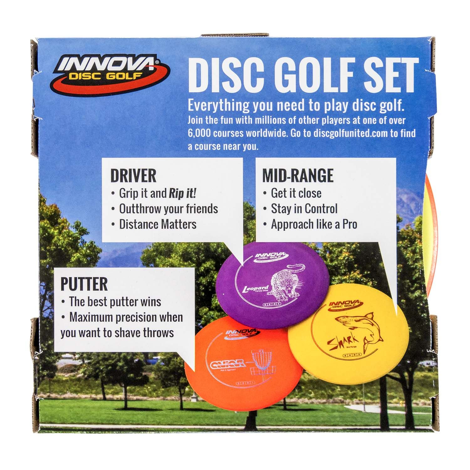 Innova Spacesaver 3 Disc Starter Set