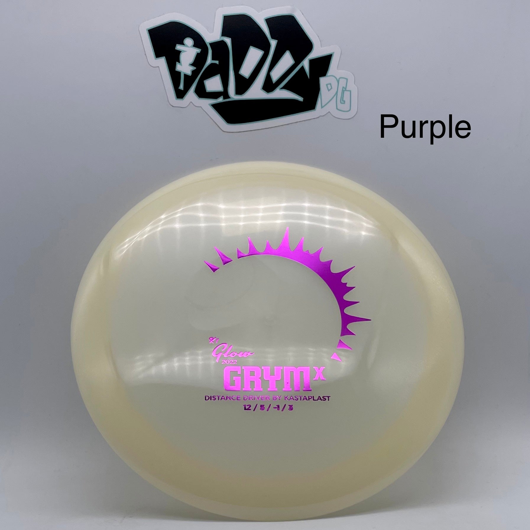 Kastaplast Grym X Glow K1 Distance Driver