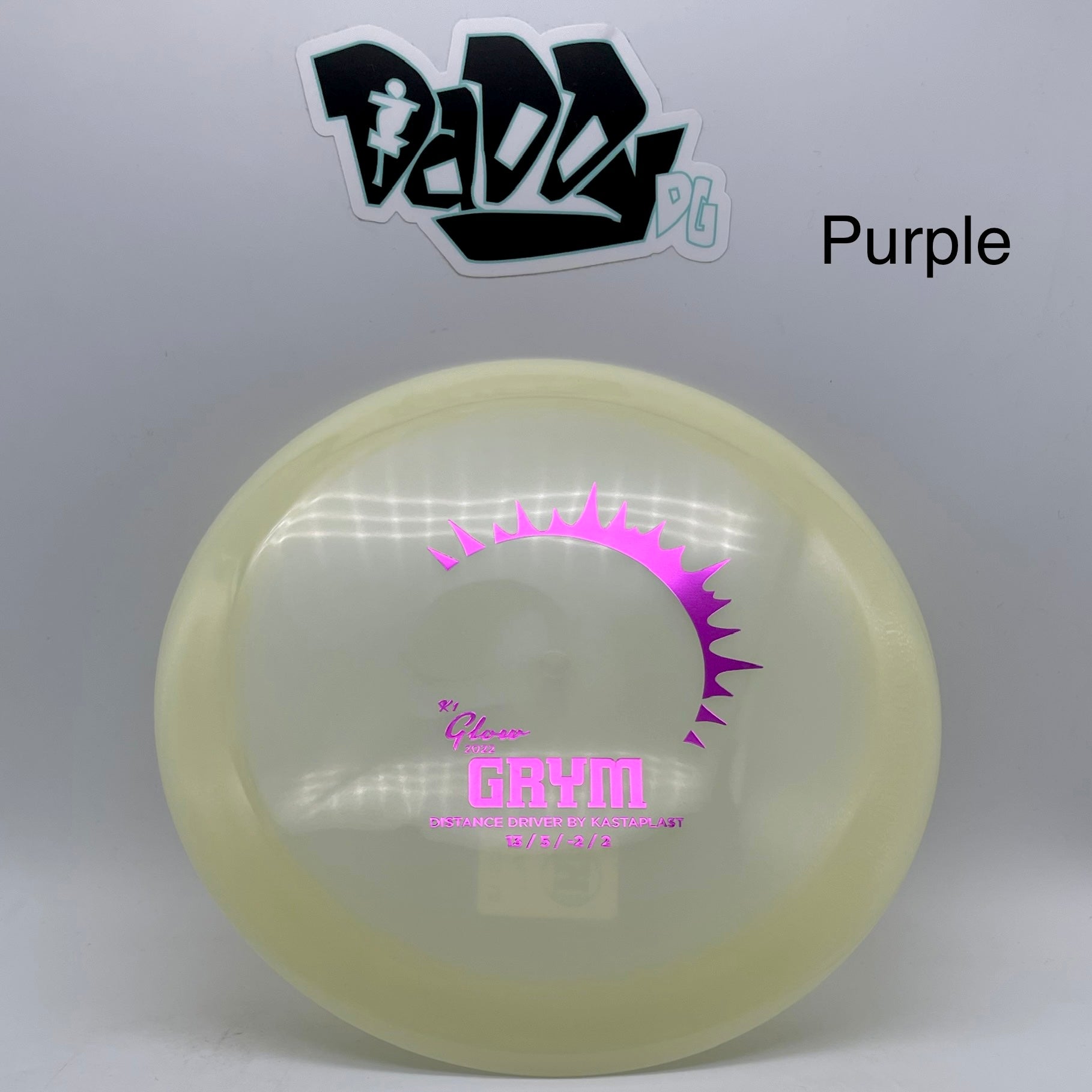 Kastaplast K1 Glow Grym Distance Driver