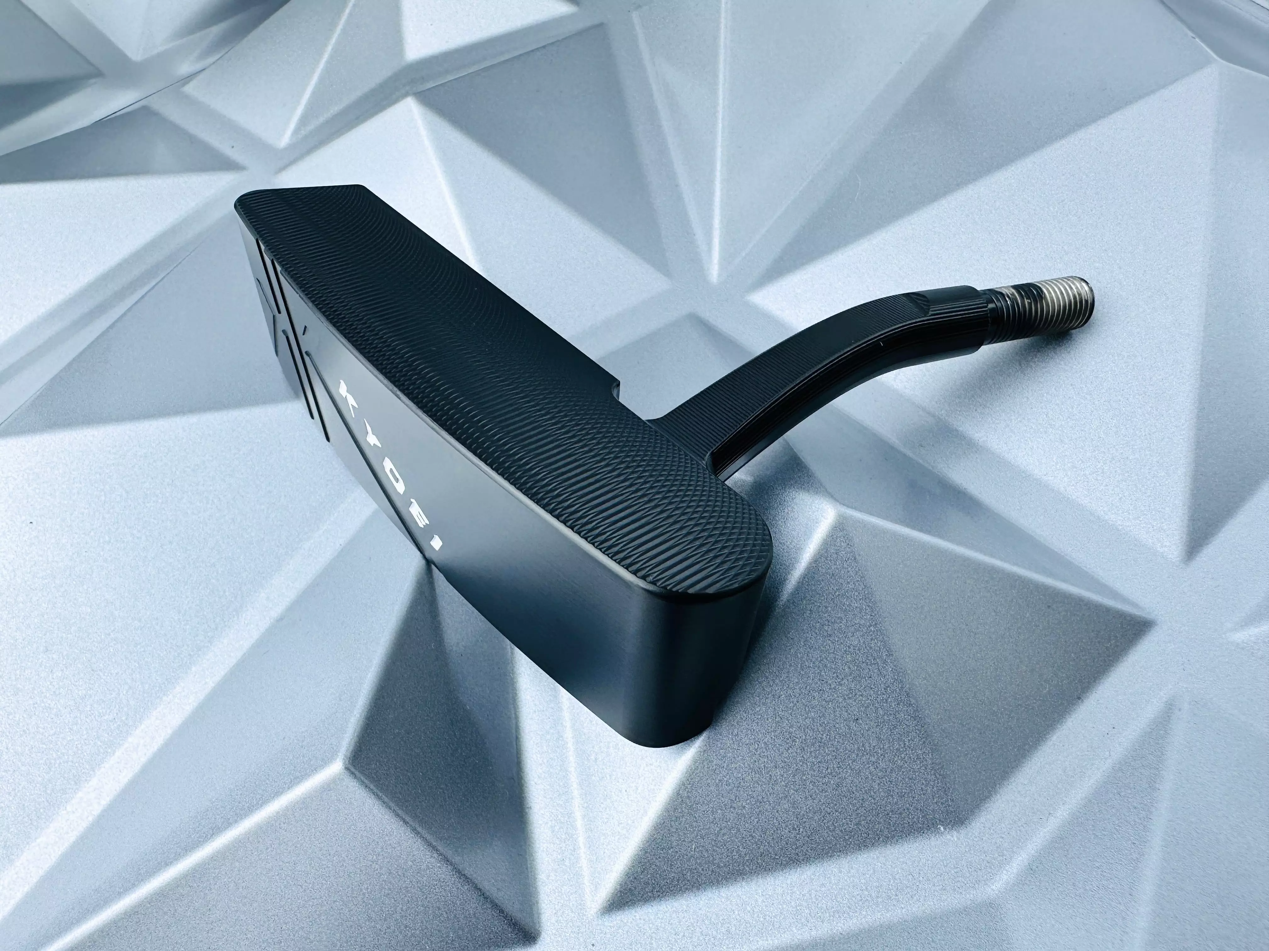 KYOEI Golf Putter Blade in Slant Neck - Black DLC