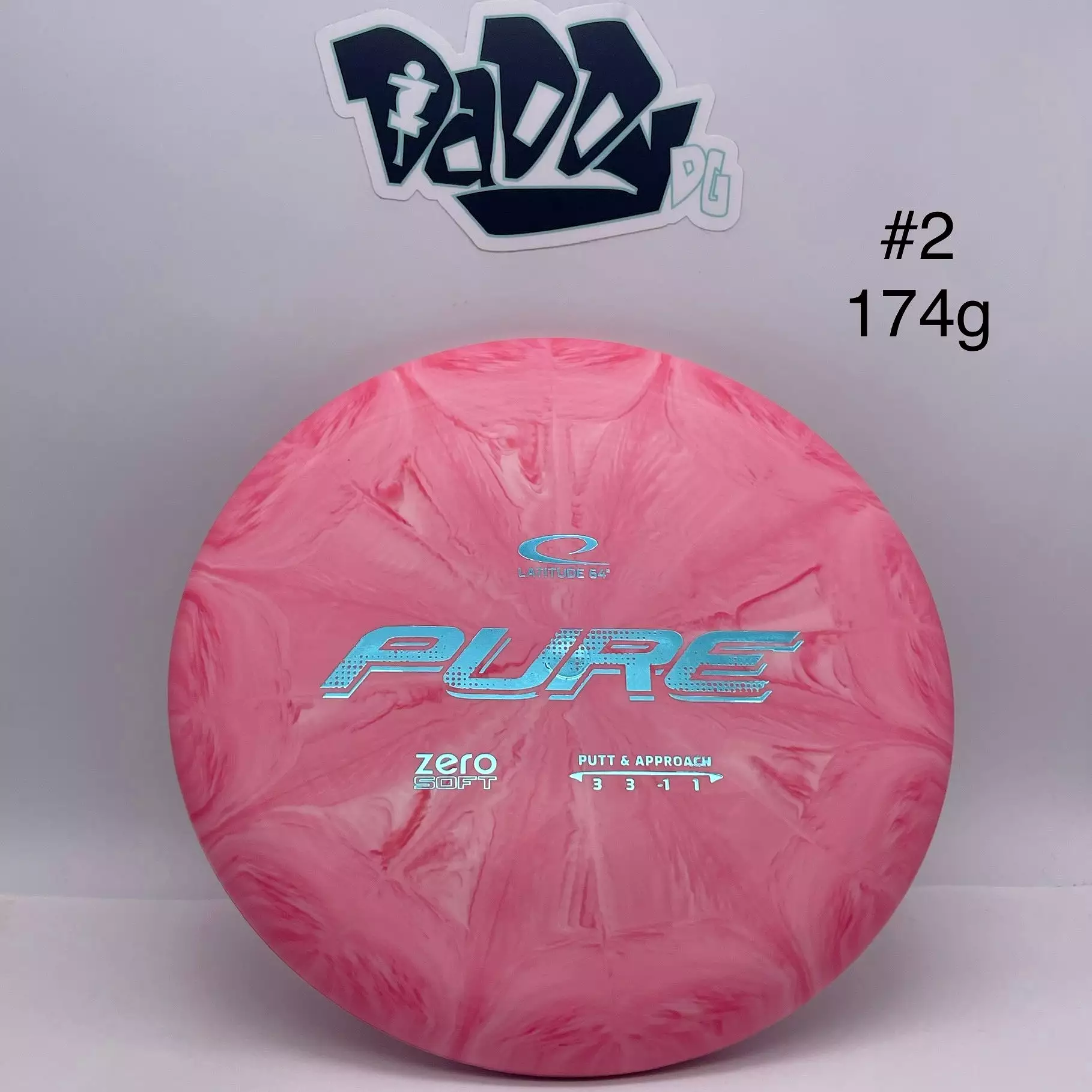 Latitude 64 Pure Zero Soft Burst Putt & Approach