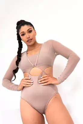 Lunalae Diana Bodysuit - Recycled Mocha