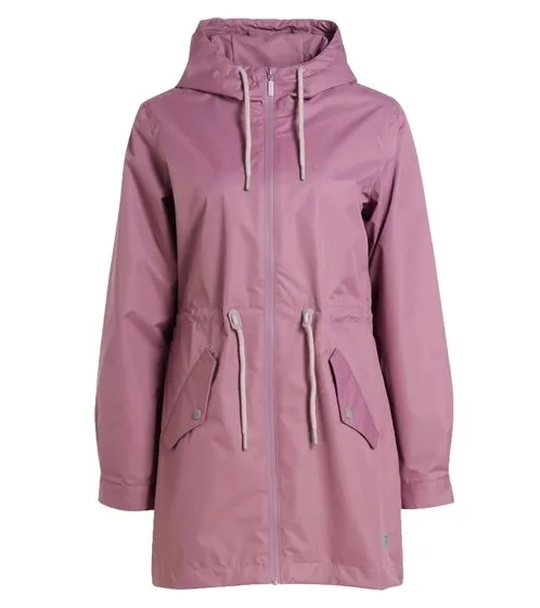 MAZINE Marydale Light Parka chaqueta de entretiempo de mujer sostenible y vegana con capucha 22131464 Morado