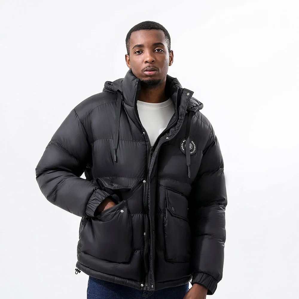 MBluxy Men's Winter Puffer Bubble Jacket Warm Padding