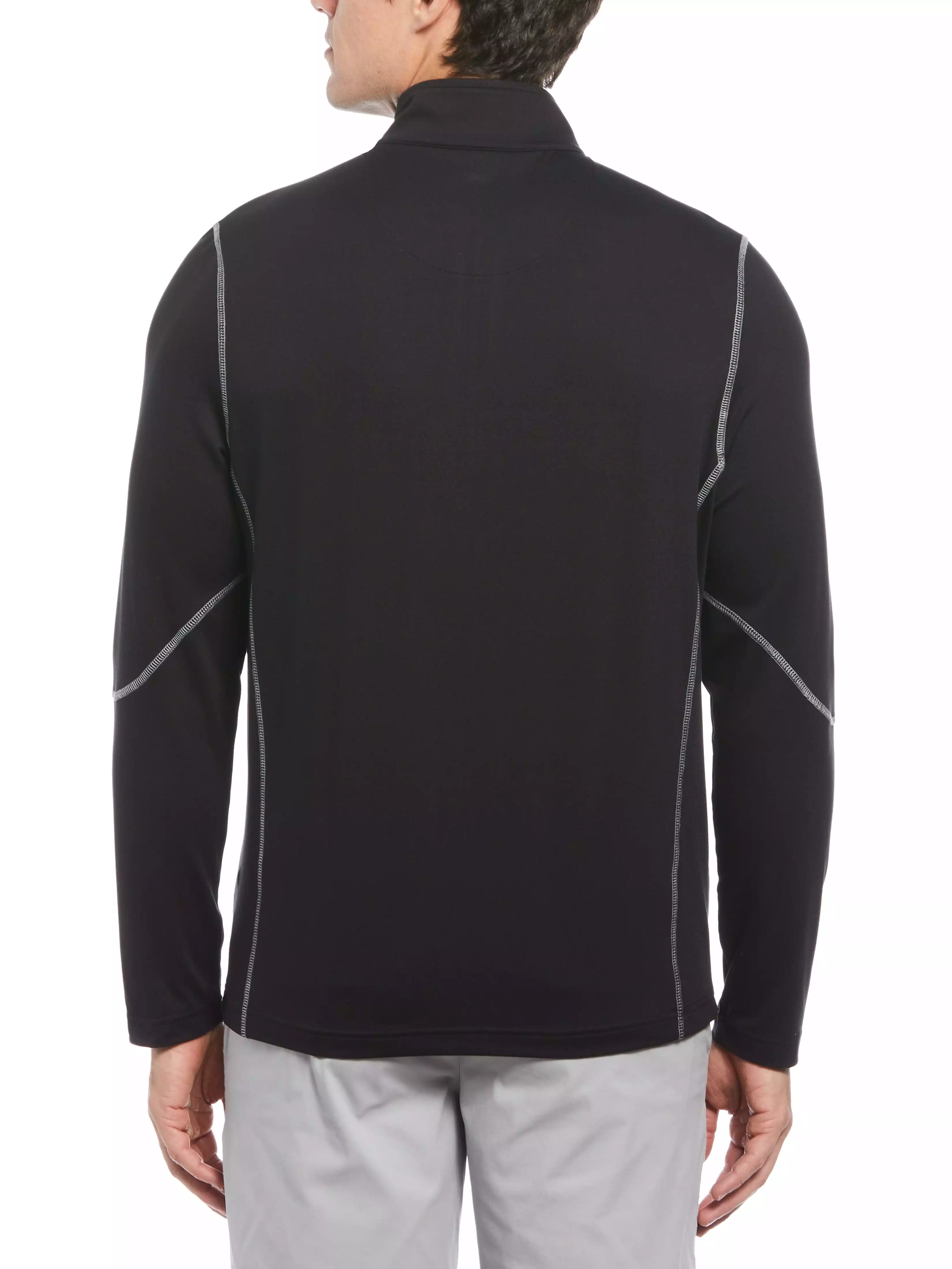 Mens Lightweight Quarter Zip Golf Pullover