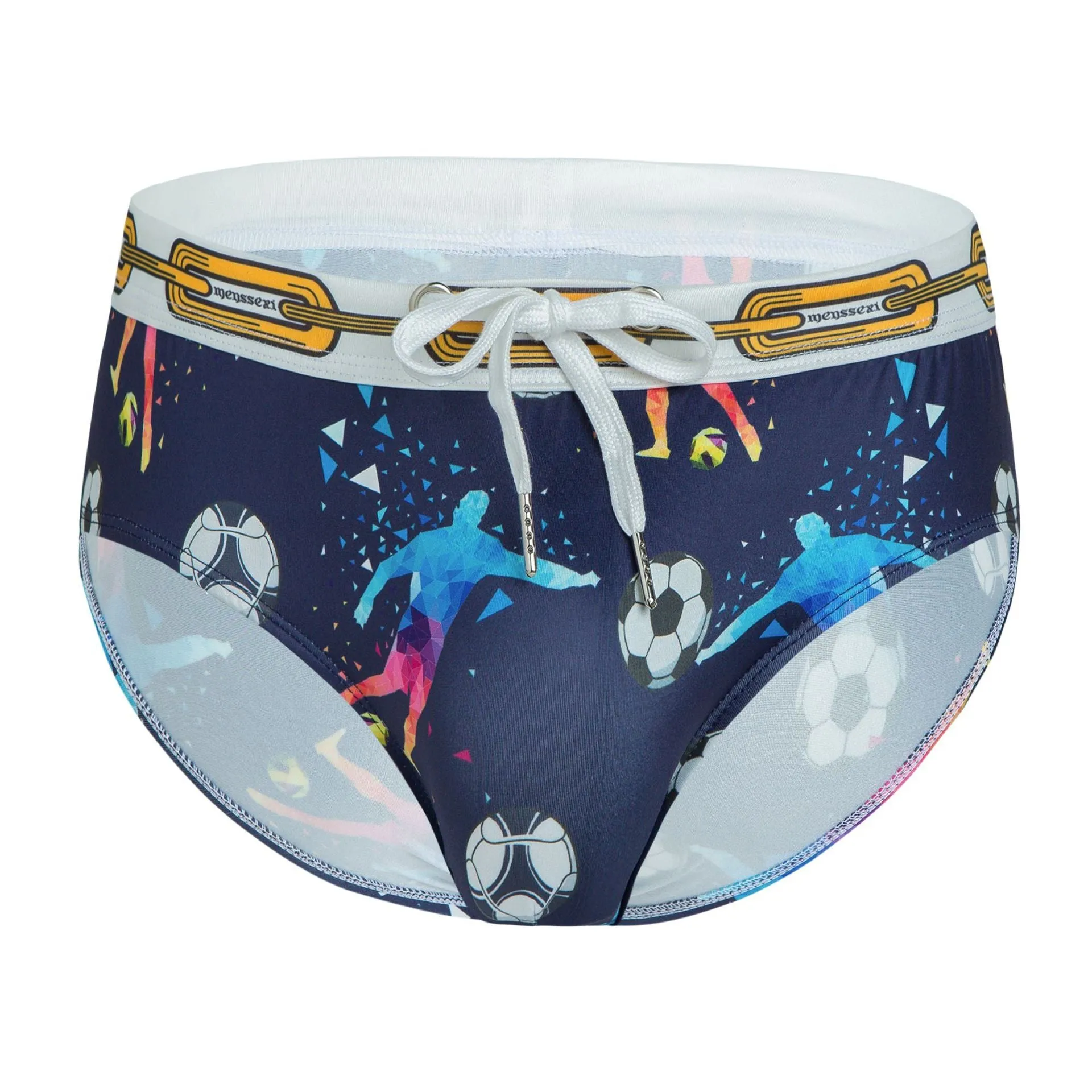 Men's Print Pattern Push-up Surfing Trunks Swimwear Beach Shorts