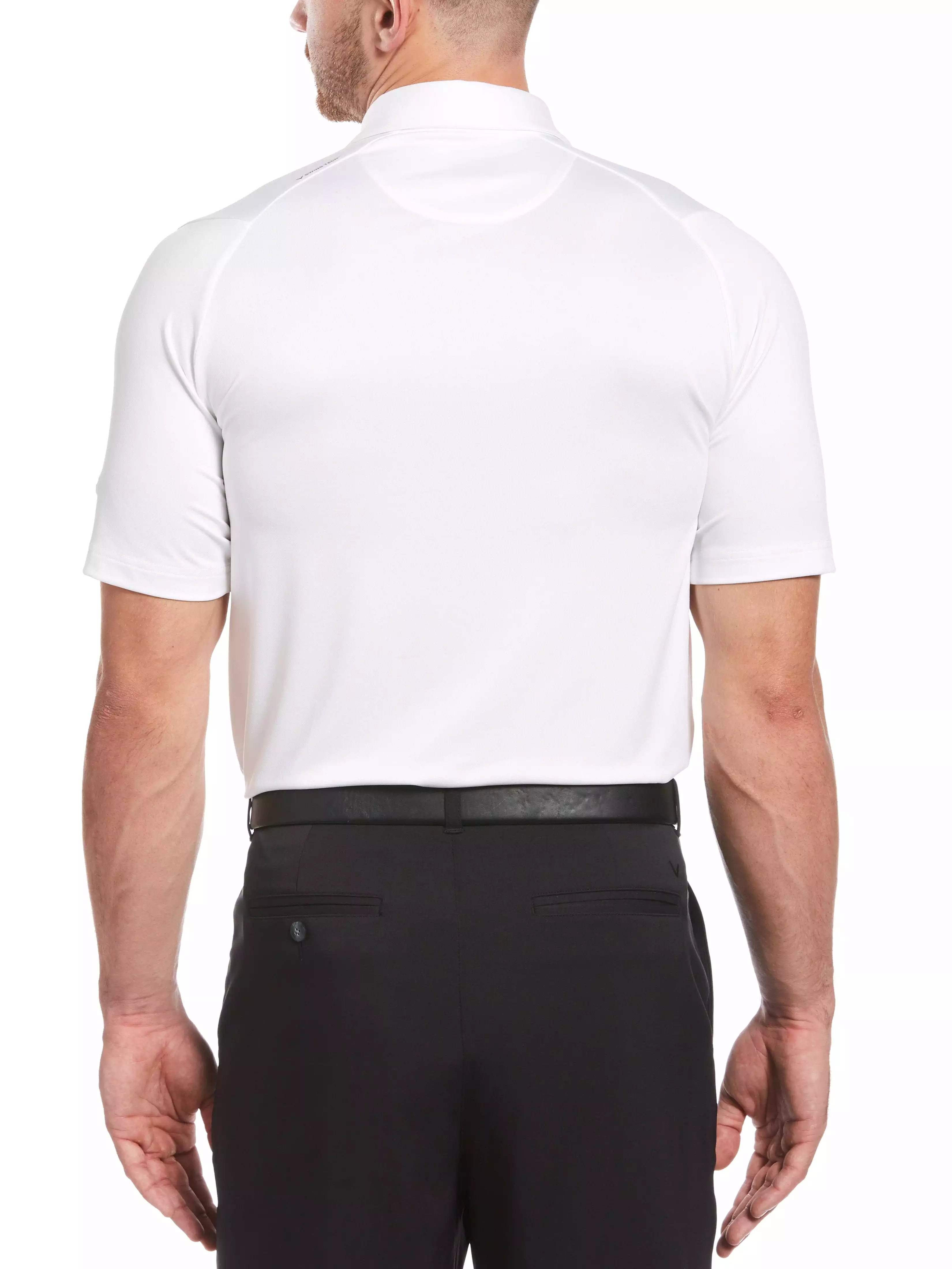 Mens Swing Tech Solid Polo